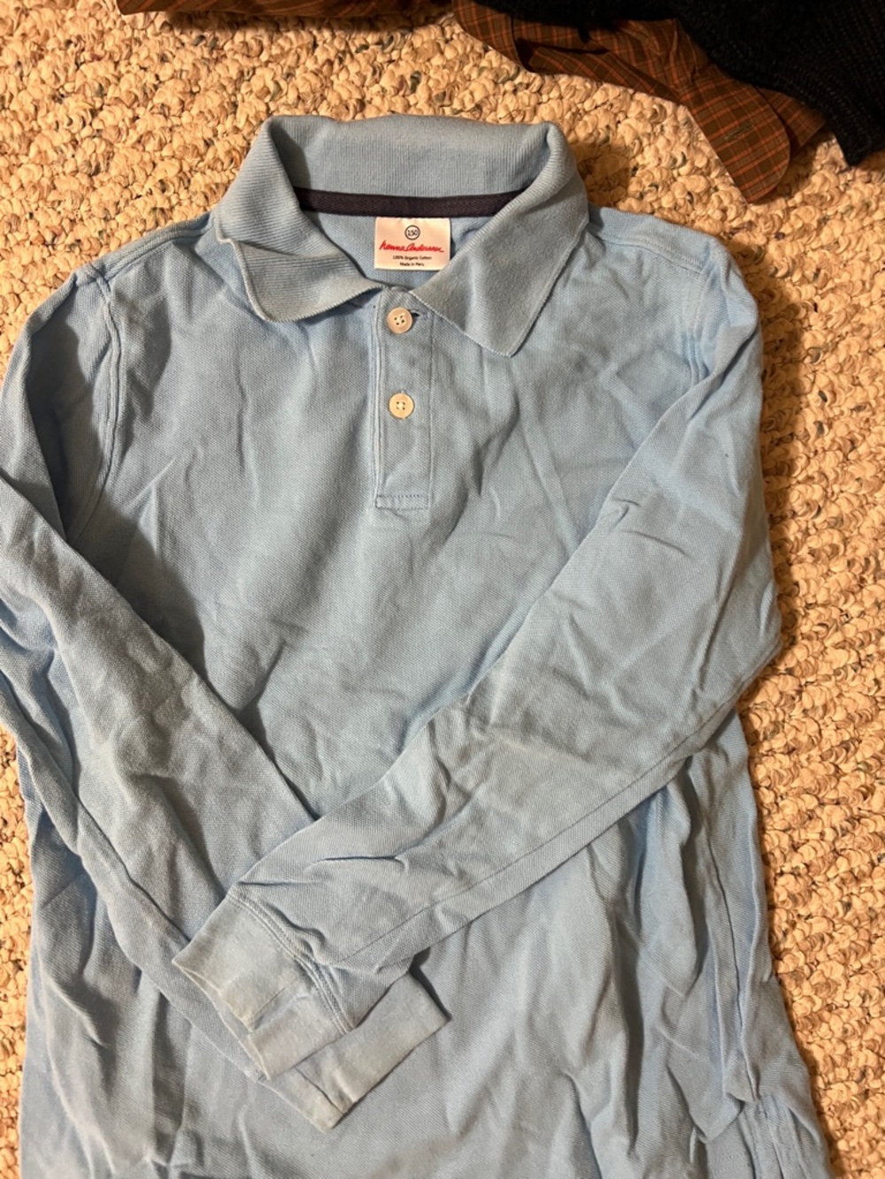 Hanna Andersson Light Blue Polo Shirt